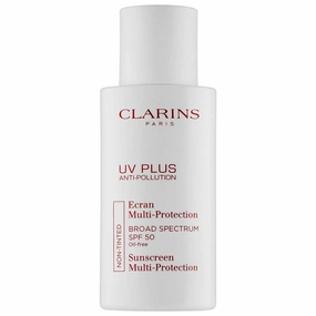 Clarins UV Plus Anti Pollution Sunscreen Multi Protection SPF 50 Non Tinted 1.6oz 50ml