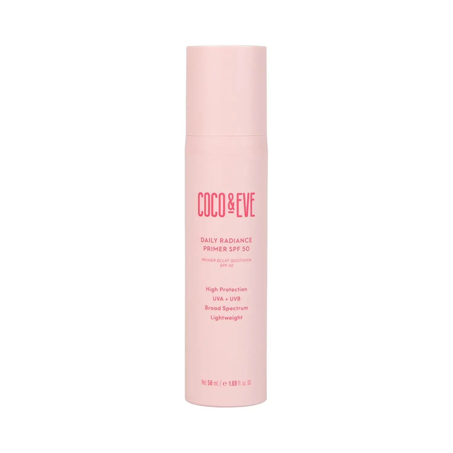 Coco & Eve Daily Radiance Primer SPF50 Sunscreen