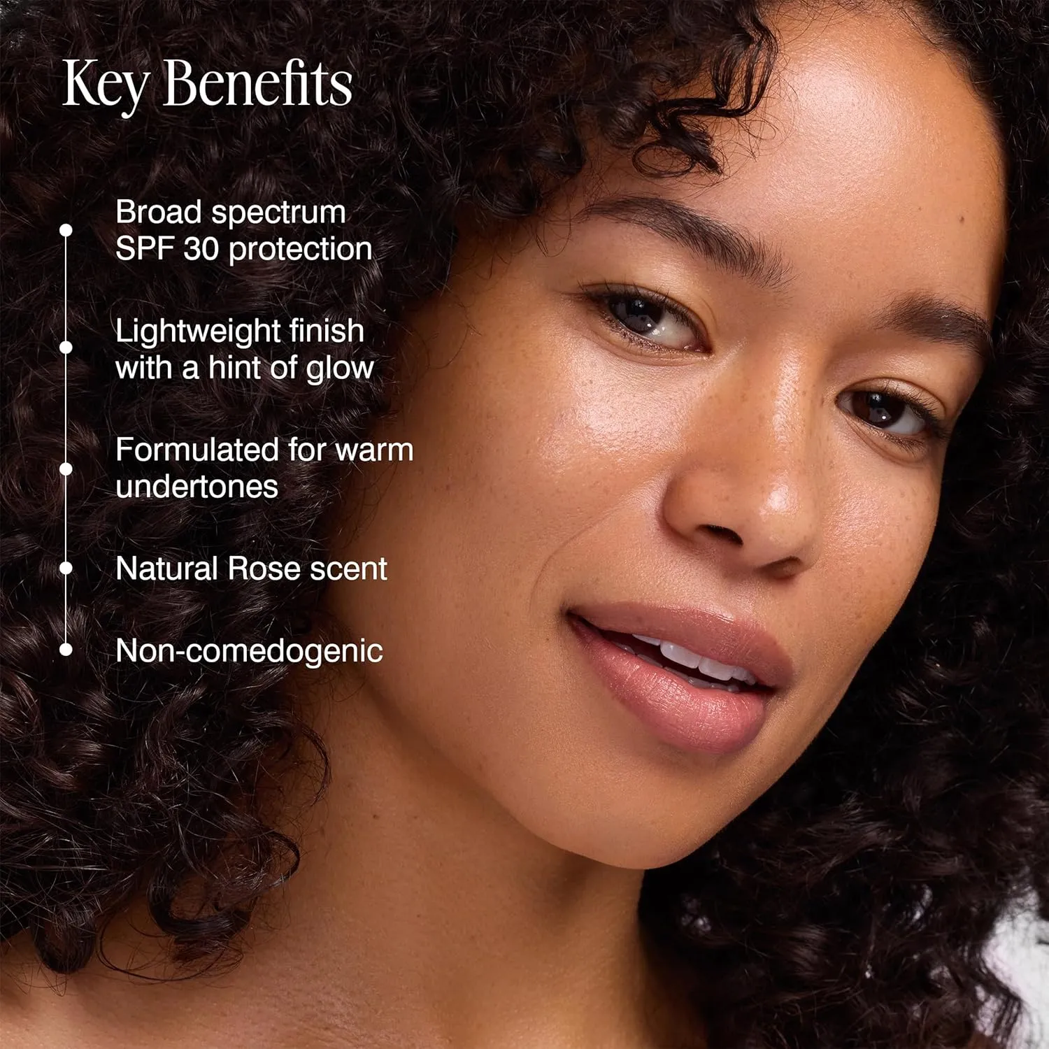 COOLA Organic Rosilliance BB Cream With SPF 30, Tinted Moisturizer Sunscreen & Foundation, Dermatologist Tested, 1.5 Fl Oz