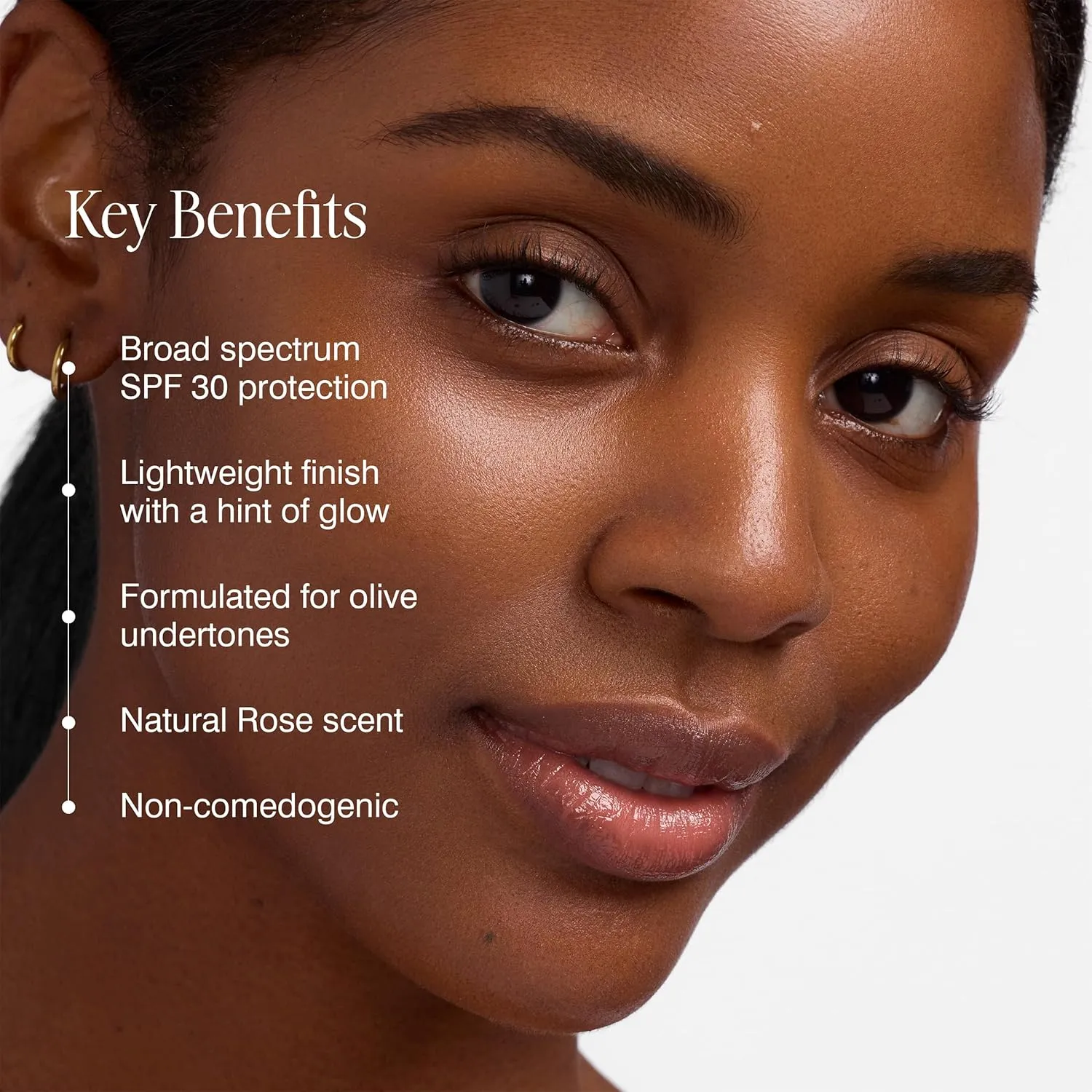 COOLA Organic Rosilliance BB Cream With SPF 30, Tinted Moisturizer Sunscreen & Foundation, Dermatologist Tested, 1.5 Fl Oz