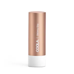COOLA Organic Tinted Lip Balm & Mineral Sunscreen with SPF 30, Dermatologist Tested Lip Care for Daily Protection, Vegan, 0.15 Oz