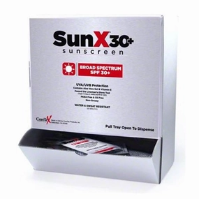 Cortex Products Lotion Sunscreen .25oz Packet Water Resistant 25/Box - 18-325-001