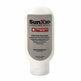 Cortex Products SunX Lotion Sunscreen 4oz Water Resistant 12/Case - 18-204-001