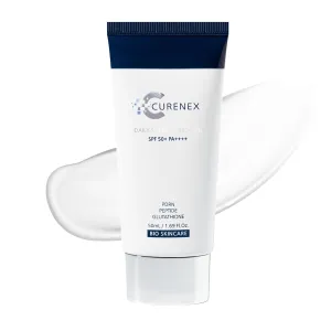 Daily Sheer Sunscreen SPF50  PA     provides comprehensive protection against UVA UVB rays while revitalizing skin with PDRN and multi-peptide complex. (1.69 fl.oz.)