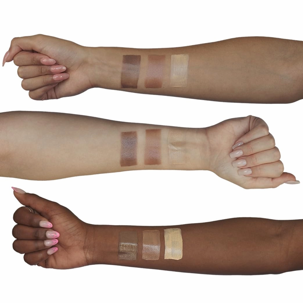 Daily Bawse Tinted SPF Serum – Clean Beauty with Hyaluronic Acid & Peptides, Lightweight Moisturizing Formula, Sheer Glow Tint (On The Glow/Medium)