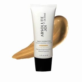 Daily Hydrating Moisturizing Cream SPF 40 Tinted Mineral Sunscreen, Broad-Spectrum & Blue Light Blocking, Fragrance-Free for Sensitive Skin, Available in Two Sheer Tints, 1.7 oz