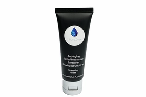 Deep Dark Shade Anti Aging Lightweight Tinted Moisturizer Sheer Coverage Foundation, Broad Spectrum Sunscreen SPF 30, Paraben, Oil, Cruelty & Gluten Free, No Animal Testing
