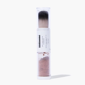 DRMTLGY SPF Radiance Powder Deep – Mineral Sunscreen Powder SPF 30, Oil-Absorbing, Sheer Tinted Setting Powder, Broad-Spectrum UV Protection, Vegan, Non-Nano, 6.5g