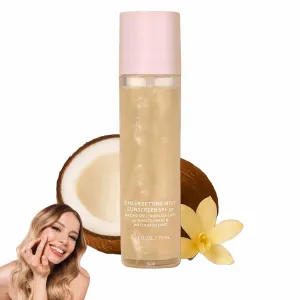 Elaria Sheer Setting Mist Sunscreen SPF 50, Sunglaze Sheer Setting Mist Sunscreen SPF 50, Weightless Mist That Sets Makeup Flawlessly