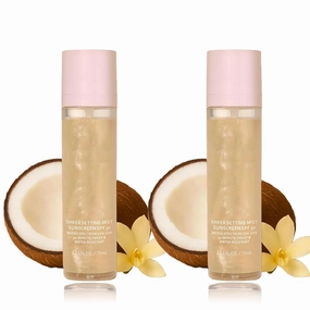 Elaria Sheer Setting Mist Sunscreen SPF 50, Glowy Finish Lightweight, Fast-Absorbing, Hydrating for Face & Body (2)
