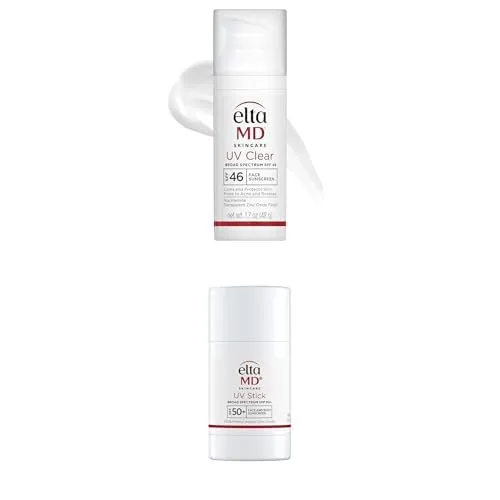 EltaMD UV Stick Sunscreen for Face and Body, Mineral SPF 50  Face Stick Sunscreen with Zinc Oxide For Kids and Adults, Sensitive Skin