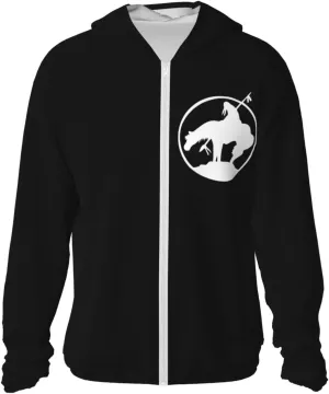 End Trail Native American Indian Warrior Sun Protection Hoodie Sunscreen Hoodie Light Clothes with Zipper for Men Women