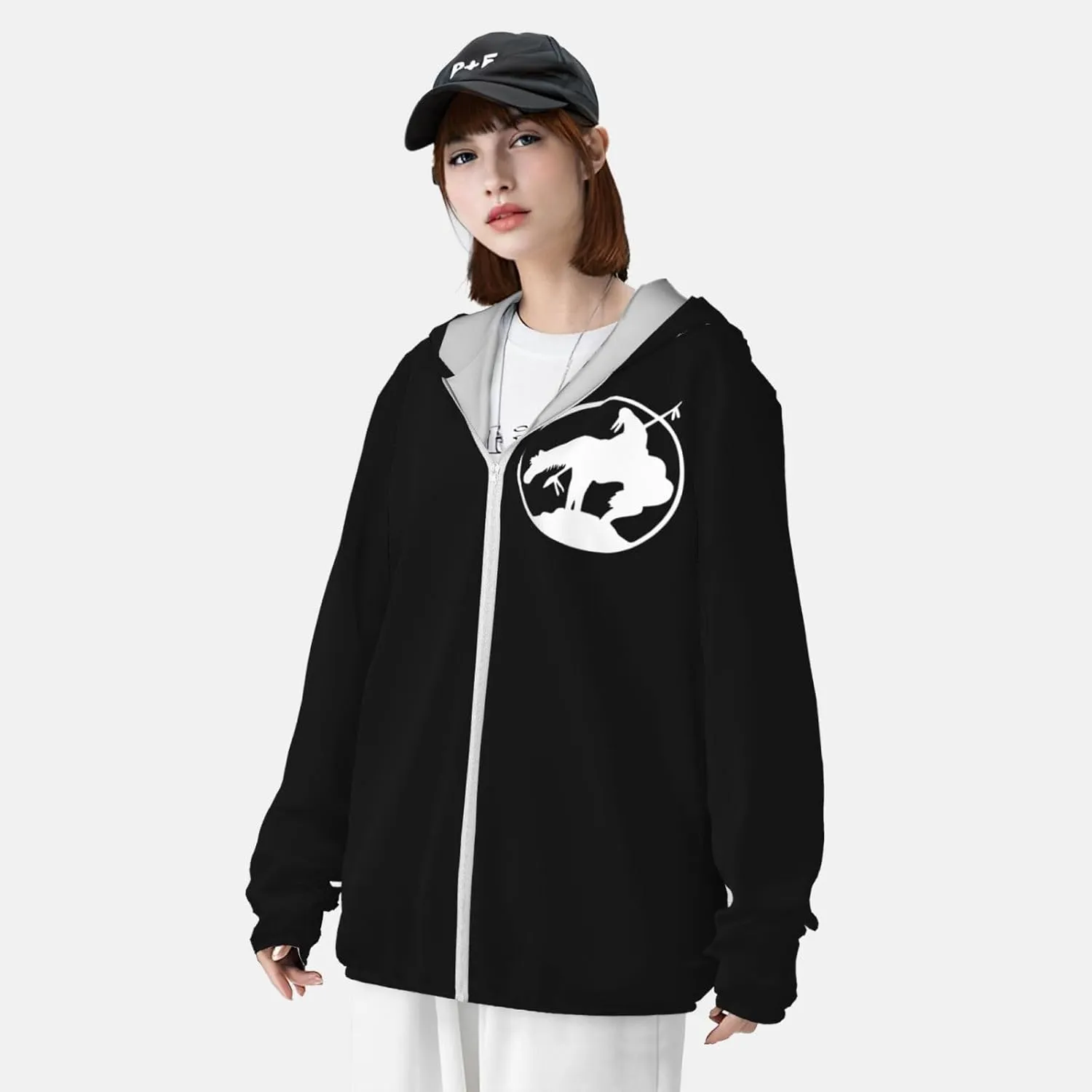 End Trail Native American Indian Warrior Sun Protection Hoodie Sunscreen Hoodie Light Clothes with Zipper for Men Women