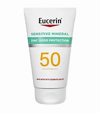 Eucerin Sun Tinted Mineral Face Sunscreen Lotion SPF 35, Non-Comedogenic Mineral Sunscreen with Gentle Zinc Oxide Protection for Sensitive Skin, 1.7 Fl Oz Bottle