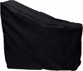 Exercise Bike Cover, Upright Indoor Cycling Protective Cover and Oxford waterproof fabric are the ideal choice for indoor and outdoor use （black）