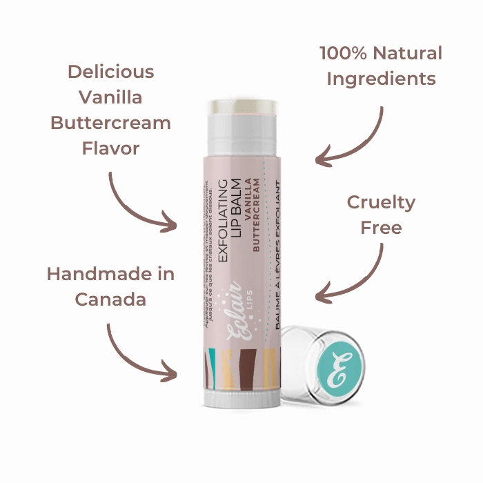 Exfoliating Lip Balm - Vanilla Buttercream