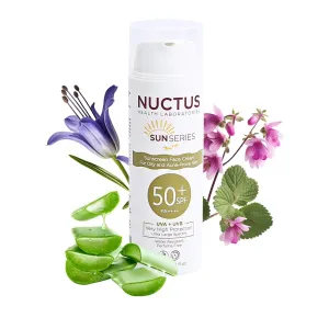 Facial Sunscreen Lotion for Acne-Prone Skin Broad Spectrum SPF 50 Facial Sunscreen for Oily Skin, Water-Resistant Sunscreen Free of Oil Fragrance and Oxybenzone 50 Ml 1.69 fl. oz