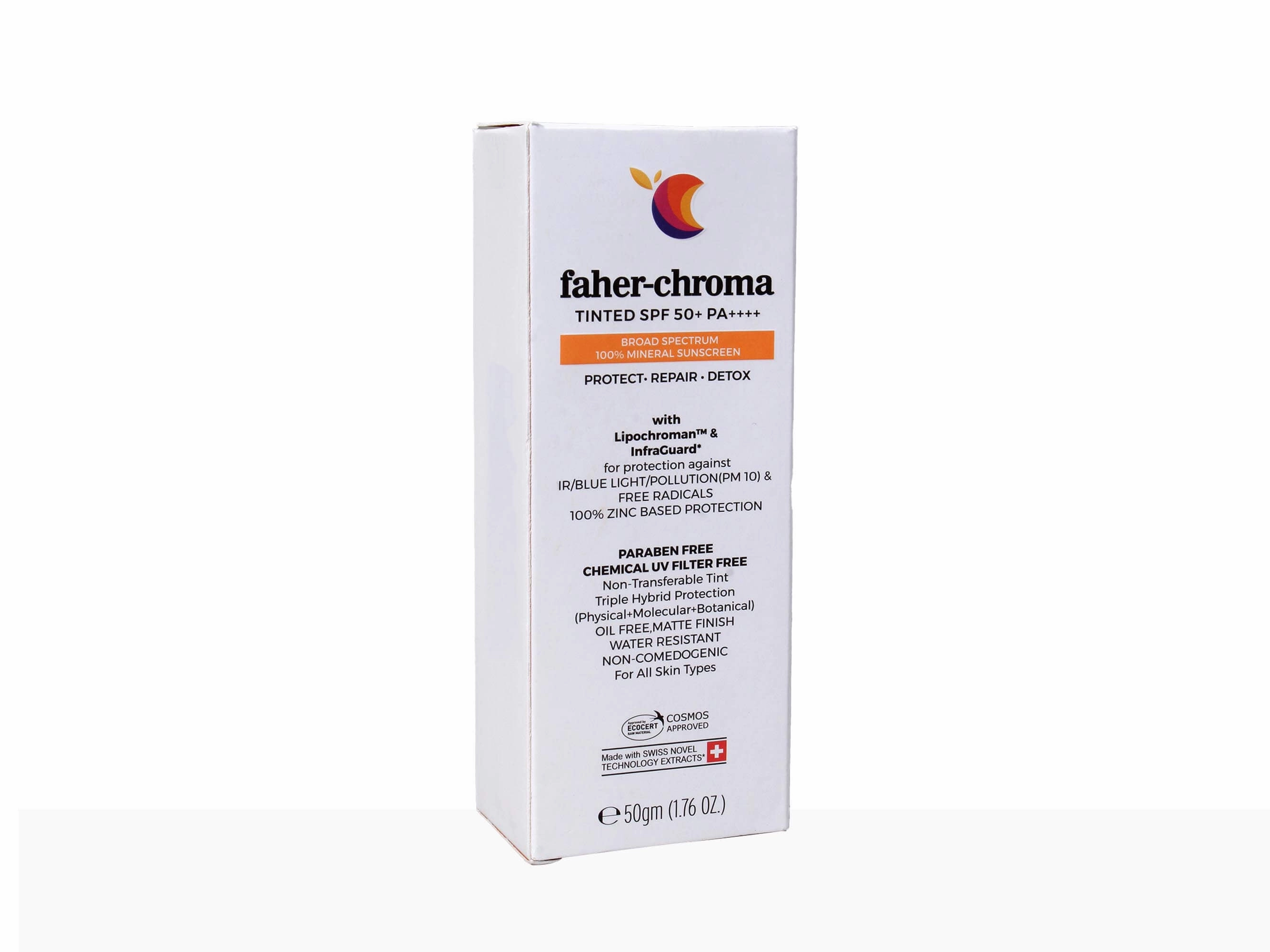 Faher-Chroma Tinted SPF 50  Sunscreen PA    