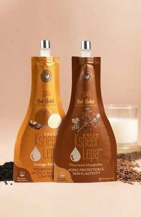 Flaxseed Manjistha   Orange Kalonji