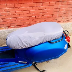 for V-espa GTS300 GTS 300 125 Sprint Primavera 150 Waterproof Dustproof Rainproof Sunscreen Motorbike Scooter Cushion Seat Cover (gray)