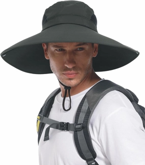 for Men & Women Ultra Wide Brim hat UPF50  Waterproof Sun hat Suitable for Fishing Hiking Camping & etc