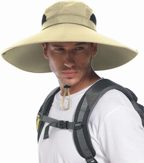 for Men & Women Ultra Wide Brim hat UPF50  Waterproof Sun hat Suitable for Fishing Hiking Camping & etc