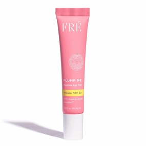 FRÉ PLUMP ME Peptide Lip Tint SPF 30 Pampelonne, Tinted Lip Balm with Argania Active Complex™, Shea Butter & 100% Mineral Non-Nano Zinc Oxide, UV Protection, Hydrating Mineral Lip Sunscreen, 0.5 fl.oz