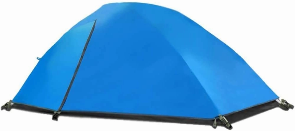 Fully Automatic Double Tent,Layer Waterproof Sunscreen Tent Outdoor Individual Four Seasons Ultralight Family Tent,Blue