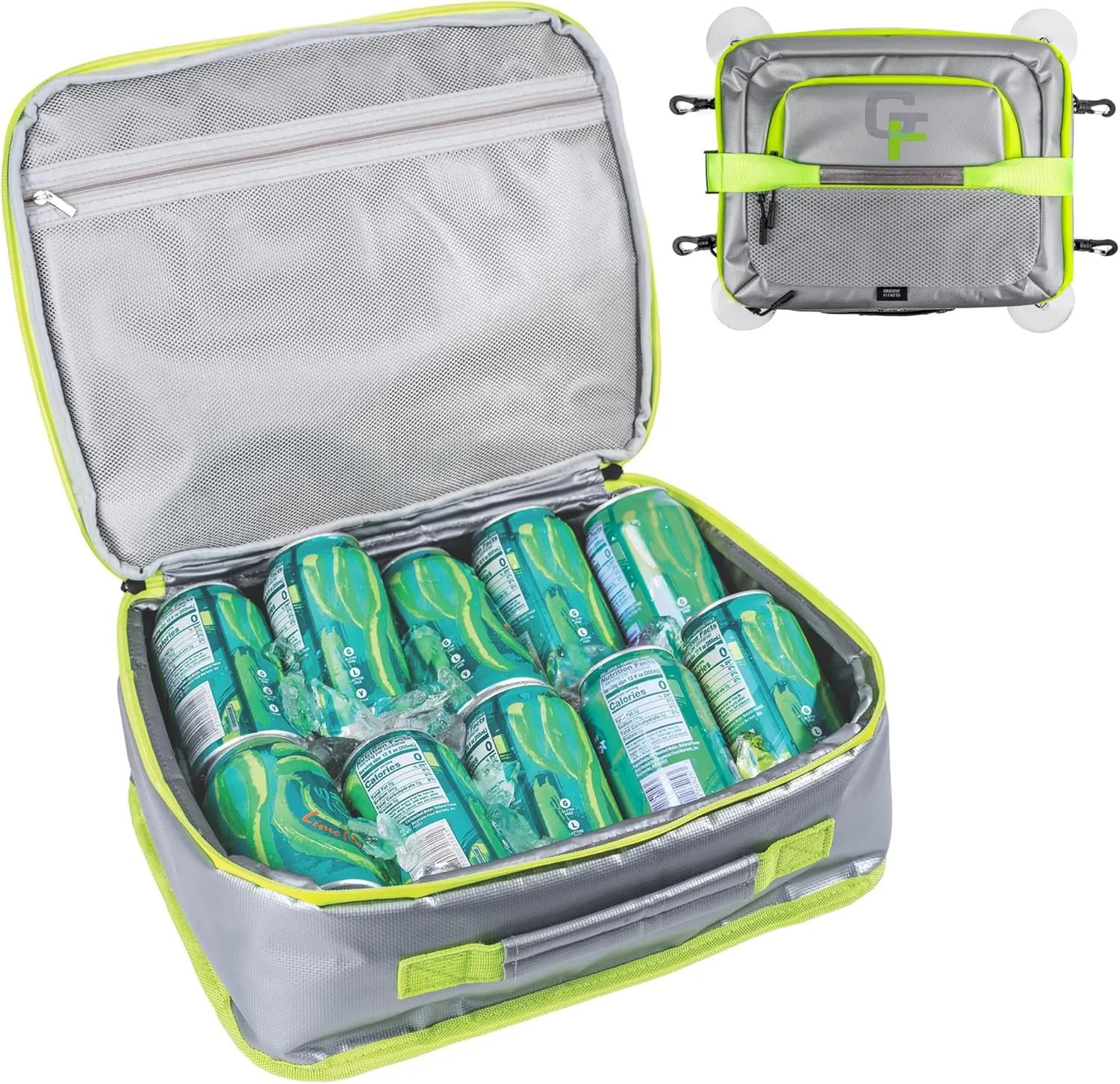 Gradient Fitness SUP Cooler for Paddle Board | Upgraded Waterproof Material Paddle Board Accessories | Large Capacity Insulated Kayak Cooler Bag | Quality Bungee System Included