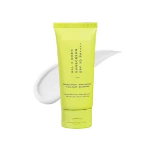 GT All I Need Sunscreen SPF50 PA     | Brightens with Niacinamide, Kojic Acid, Vit C Rich Kakadu Plum | Lightweight Non-Greasy UVA/B Protection | Oily, Dry, All Skin Types | For Women & Men -50ml