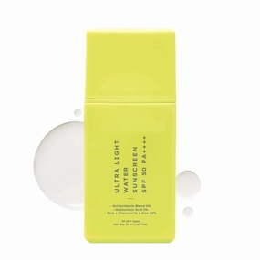 H.yph-en Ult.ra Light Water SPF 50 PA      UVA-UVB & Blue Light Protection |Dewy Vitamin E Blend | with SPF | For Men & Women | Korean Sunscreen | - 50ml