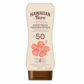 Hawaiian Tropic Sheer Touch Sunscreen Lotion, Spf 50  240Ml Lotion, 240 Milliliters