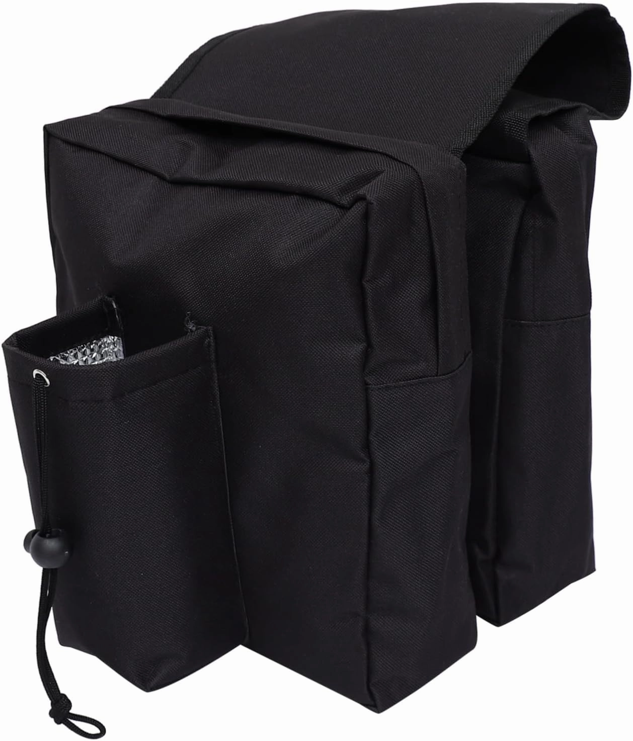 Healifty Large Capacity Bike Bag Double Side Frame Storage Pouch for Mountain Biking Camping Durable Oxford with Easy Install Remove Design for Towel Sunglasses