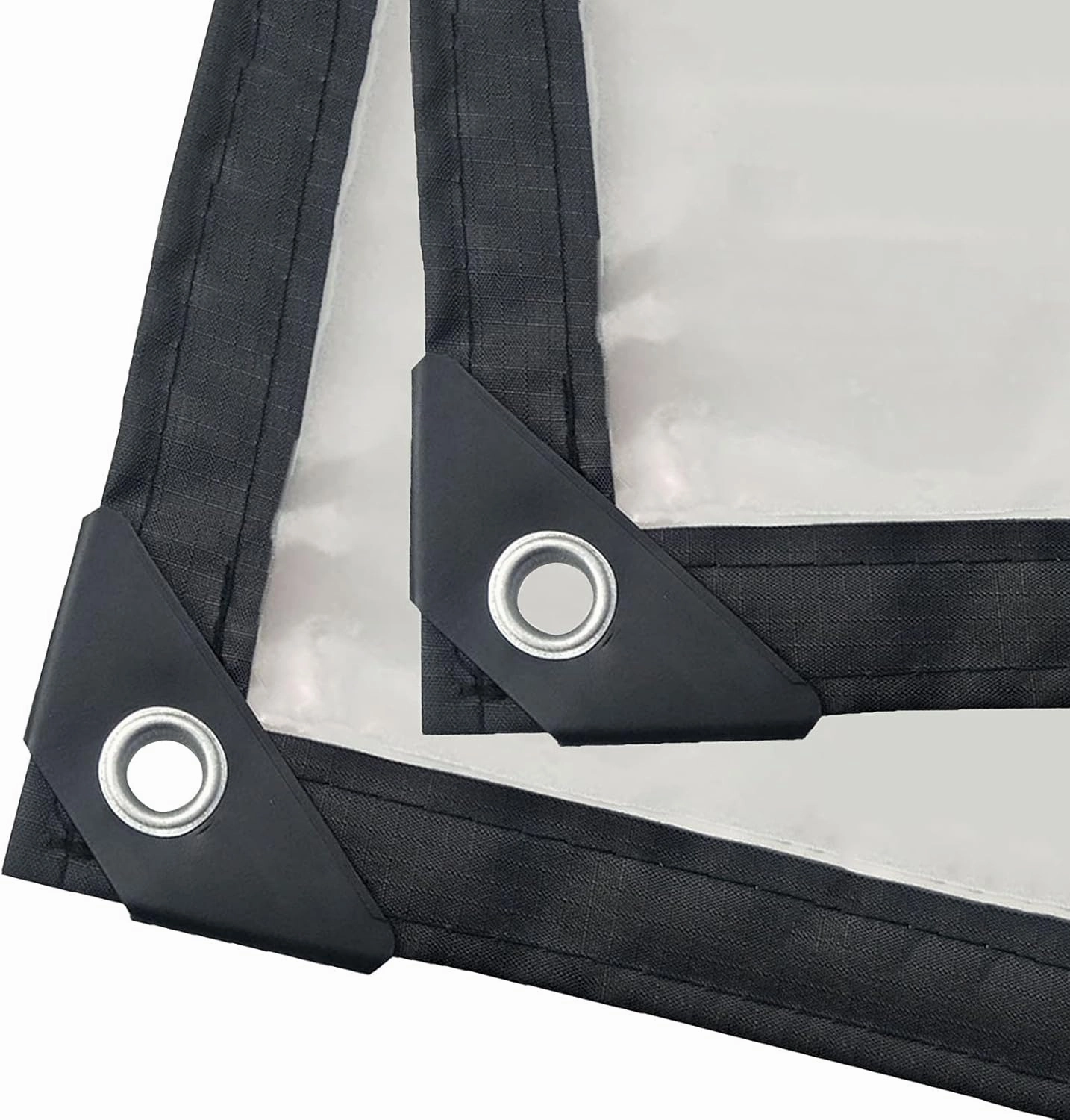 Heavy Duty Dustproof Waterproof, 130g/m² Tarp Cover with Grommets Anti-Aging Insulation PE Plastic Emergency Rain Shelter Rainproof Tarpaulin for Garden Furniture(1x4m/3.3'x13.2')