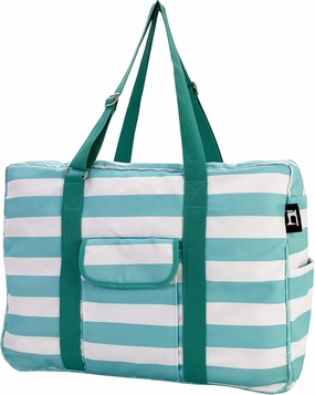 Hibala Canvas Waterproof Beach Bag,Gym/Travel/Pool Bag,Tote For Women&Men,with Adjustable Handle