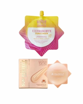 Hikari Skin Essentials Ultra Fresh & Premium Sun Perfect Tinted Sunscreen - 50ml each
