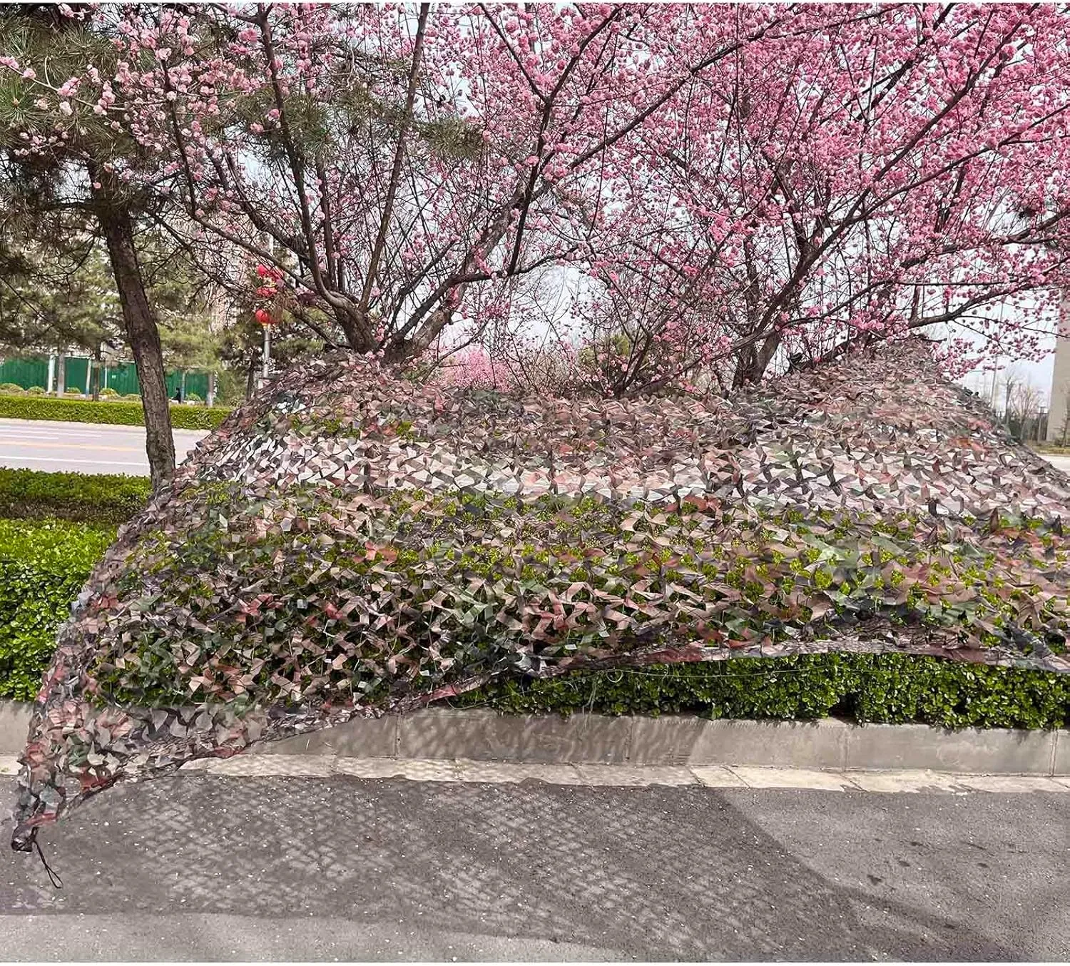 Hunting Camo Netting, Military Mesh 2/3/4/5/6/8/10m, Sunscreen Camouflage Net for Pergola/Garden/Balcony, Outdoor Shade Net,cp-2x6m/6.6 * 19.7ft