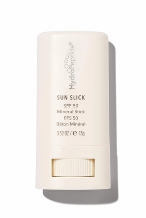 HydroPeptide Sun Slick SPF 50 Mineral Sunscreen Stick with Reparative Peptides, 0.52 Ounce (15g)