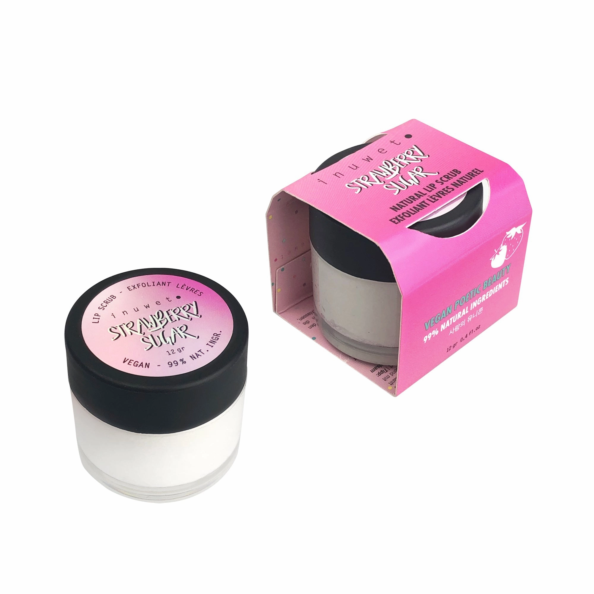 Inuwet Sugar Lipscrub / Strawberry