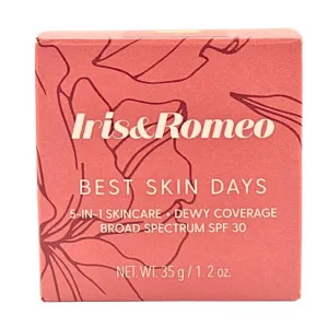 IRIS&ROMEO Best Skin Days SPF30 Whipped Tinted Moisturizer with Vitamin C   Hyaluronic Acid - Shade 3 - Light with Warm Undertones