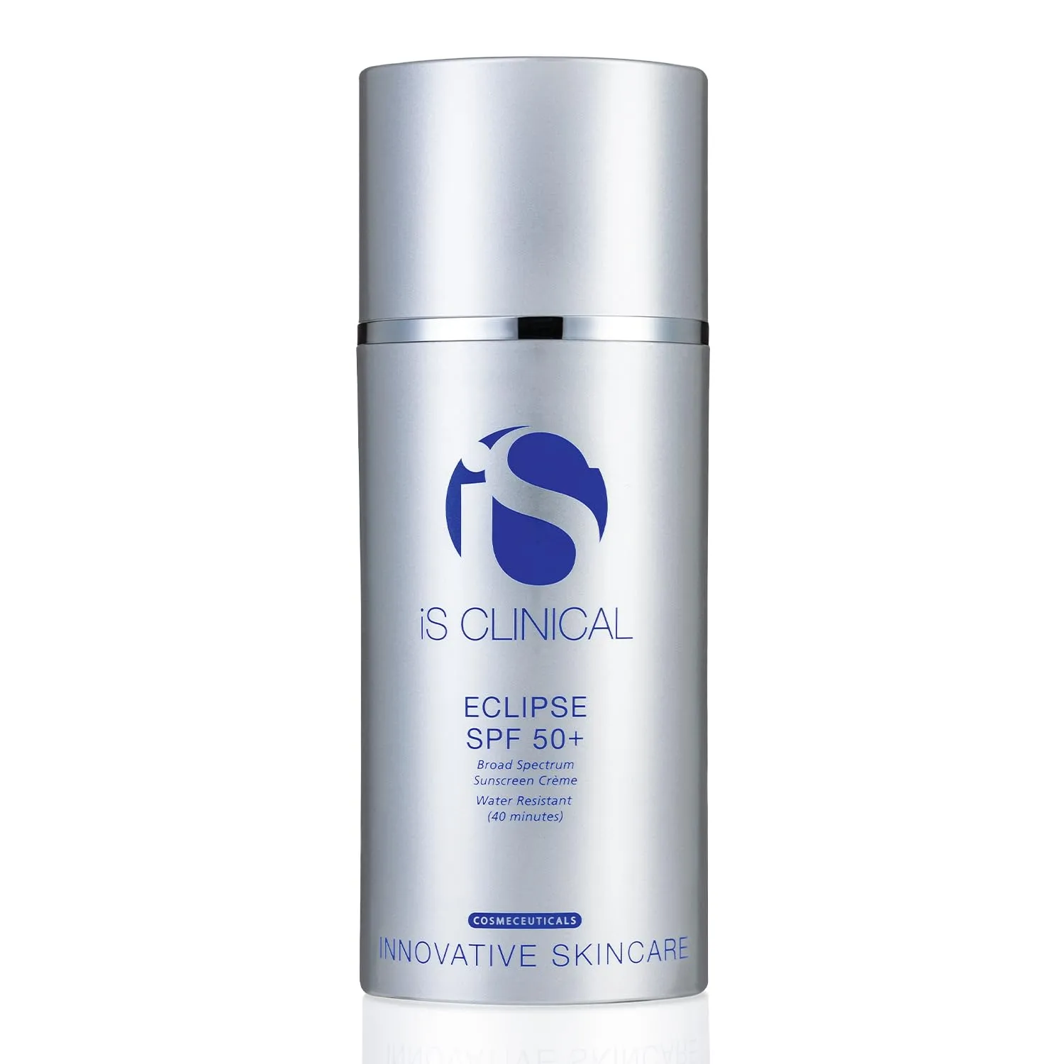 iS CLINICAL Eclipse SPF 50  Sunscreen, Zinc Oxide tinted sunscreen, ultra sheer non-greasy matte finish sun cream for face
