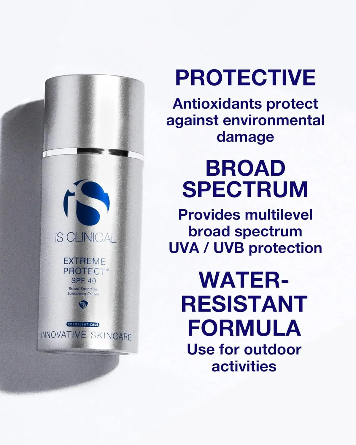 iS CLINICAL Extreme Protect SPF 40, Tinted Sunscreen; Daily Face Moisturizer with SPF; Hydrating Treatment Sunscreen