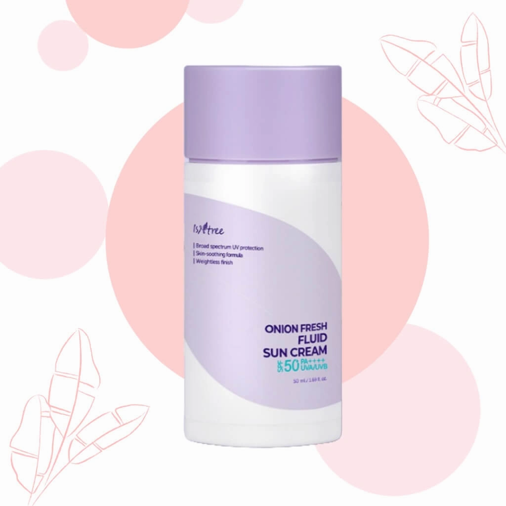 ISNTREE Onion Fresh Fluid Sun Cream SPF 50  PA     UVA/UVB