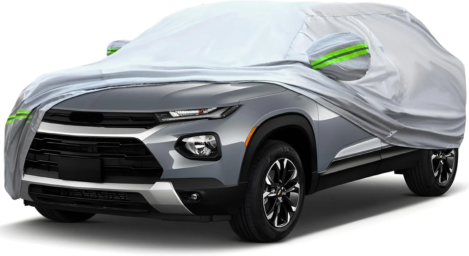 KEYOOG 6-Layer Full Car Cover is All-Weather Waterproof, Universal in All Seasons, Snow Prevention, Rainproof, Acid Rainproof, Sunscreen, Ultraviolet-Proof, Applicable to SUV and MPV (Up to 180")
