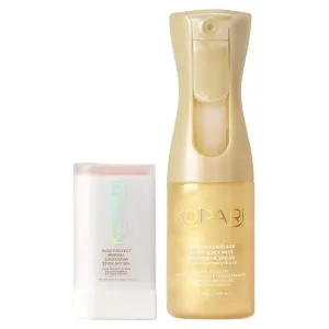 Kopari Pure Protect 100% Mineral Sunscreen Stick SPF 50  & Sunglaze Sheer Setting Mist Sunscreen SPF 50