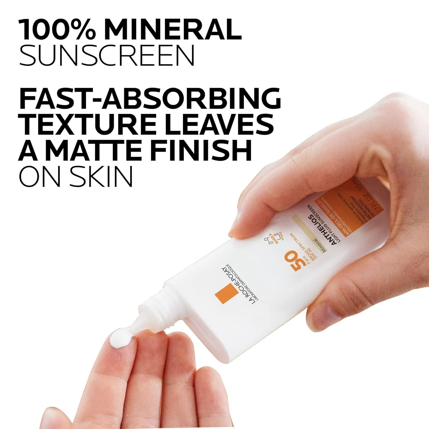 La Roche-Posay Anthelios Tinted Sunscreen SPF 40 , Broad Spectrum SPF   Antioxidants, Titanium Dioxide & Zinc Oxide Sunscreen, 4 Flexible Shades With No White Cast, Oil Free & Oxybenzone Free