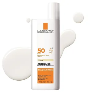 La Roche-Posay Anthelios Tinted Sunscreen SPF 40 , Broad Spectrum SPF   Antioxidants, Titanium Dioxide & Zinc Oxide Sunscreen, 4 Flexible Shades With No White Cast, Oil Free & Oxybenzone Free