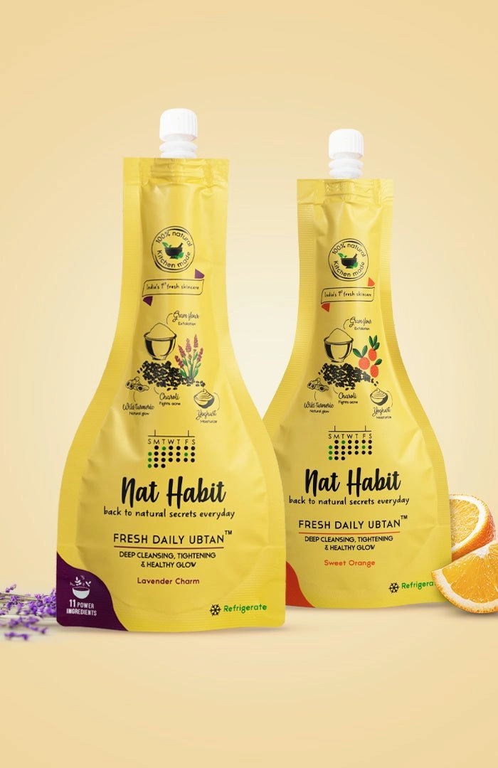 Lavender Charm Daily Ubtan   Sweet Orange