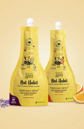 Lavender Charm Daily Ubtan   Sweet Orange