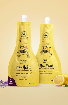 Lemon Burst Daily Ubtan   Lavender Charm Daily Ubtan